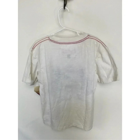 NWT Kapital K Boys White Stretch Crew Neck Short Sleeve Graphic T-Shirt Size 8 - Picture 2 of 9